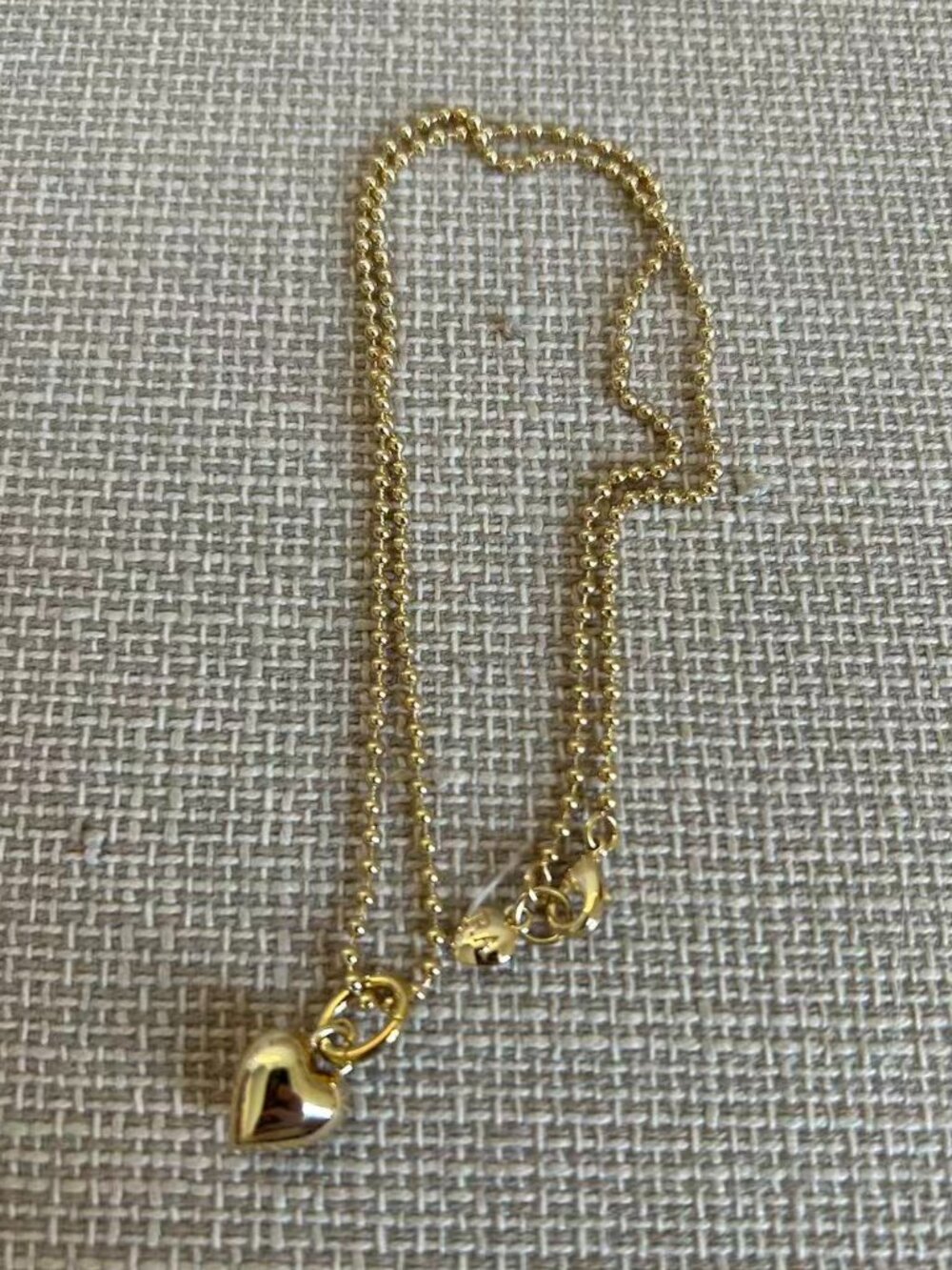 BEST Roxanne Assoulin The Itsy Bitsy Baby Bead Charm Necklace Polished Gold - Picture 4 of 4